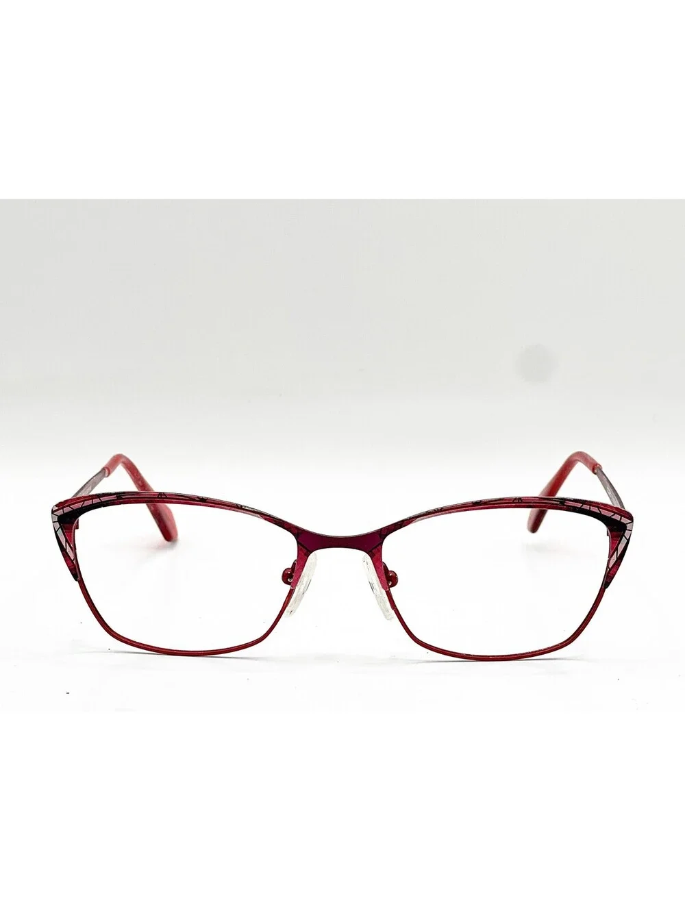 C-Zone A2217 30 Red/Light Red Authentic Eyeglasses 50-18-140